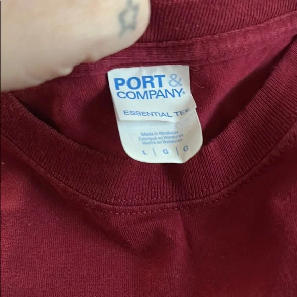 Seattle Pike Place Market Red T-Shirt - Picture 5 of 5